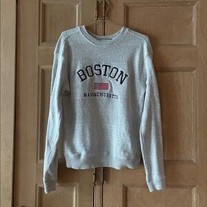 Boston Massachusetts Crew-neck Sweater, Size M
